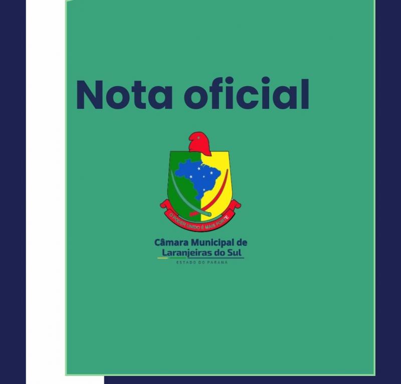 NOTA OFICIAL